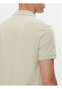 BOSS Polo Passerzip 50537507 Beżowy Slim Fit. Typ kołnierza: polo. Kolor: beżowy. Materiał: bawełna #3