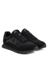 Armani Exchange Sneakersy XM001960 AF19388 MC005 Czarny. Kolor: czarny. Materiał: materiał
