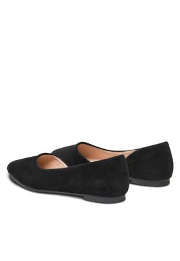 Jenny Fairy Baleriny WS2108-08 Czarny. Kolor: czarny. Materiał: materiał