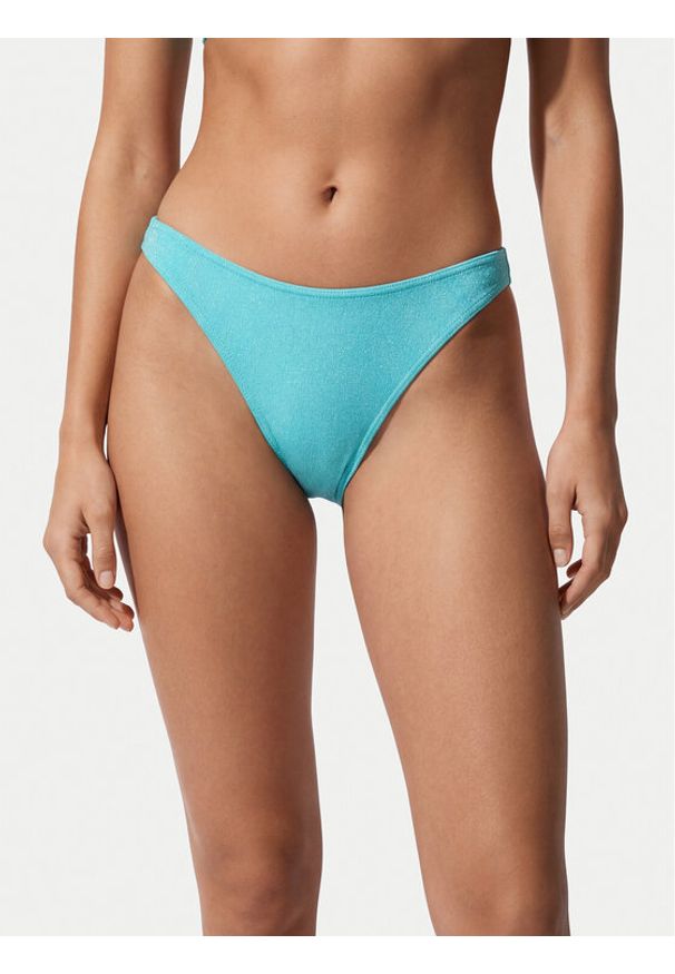 Banana Moon Dół od bikini Luna Sparklesun MUH14 Turkusowy. Kolor: turkusowy. Materiał: syntetyk