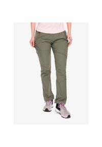 columbia - Spodnie turystyczne damskie Columbia Leslie Falls Pull-On Pant. Kolor: zielony. Sport: turystyka piesza