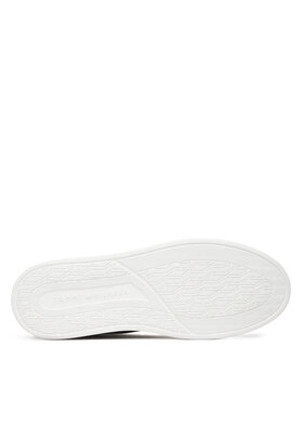 TOMMY HILFIGER - Tommy Hilfiger Sneakersy Icon Court Light Ess FM0FM05678 Granatowy. Kolor: niebieski. Materiał: skóra