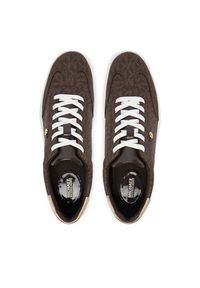 MICHAEL Michael Kors Sneakersy Scotty 43S5SCFS1B Brązowy. Kolor: brązowy. Materiał: skóra #4