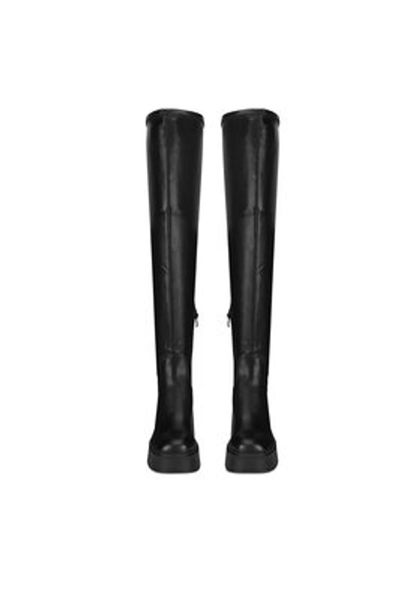 DeeZee Kozaki HY60195-2 Czarny. Kolor: czarny. Materiał: materiał