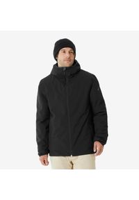 WEDZE - Kurtka narciarska męska Quechua 100. Kolor: czarny. Materiał: materiał. Sezon: zima. Sport: narciarstwo #1