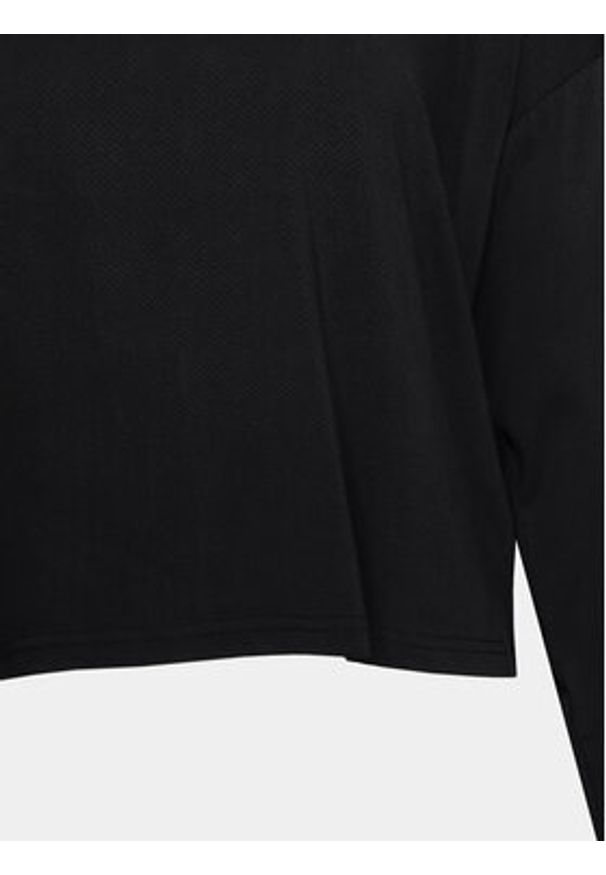 Athlecia Bluzka Offner W L/S Tee EA233340 Czarny Regular Fit. Kolor: czarny. Materiał: syntetyk