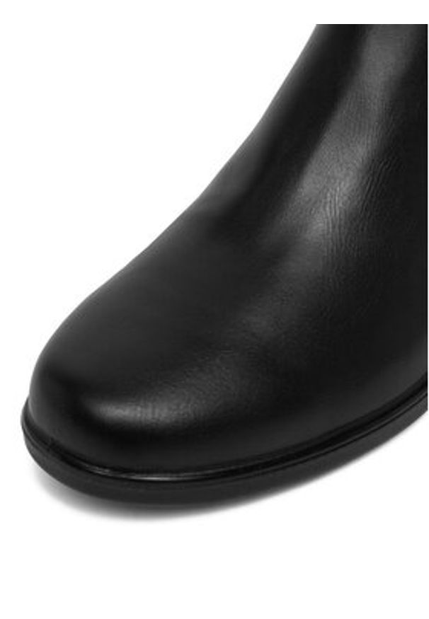 Clara Barson Botki CEO-LM3C9626-01 Czarny. Kolor: czarny. Materiał: materiał