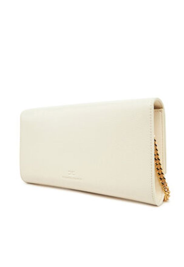Elisabetta Franchi Torebka BS-32A-51E2-V350 Écru. Materiał: skórzane