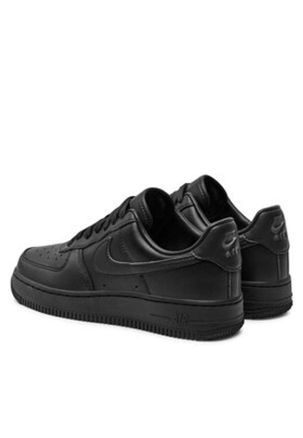 Nike Sneakersy Air Force 1 '07 Fresh DM0211 001 Czarny. Kolor: czarny. Materiał: skóra. Model: Nike Air Force