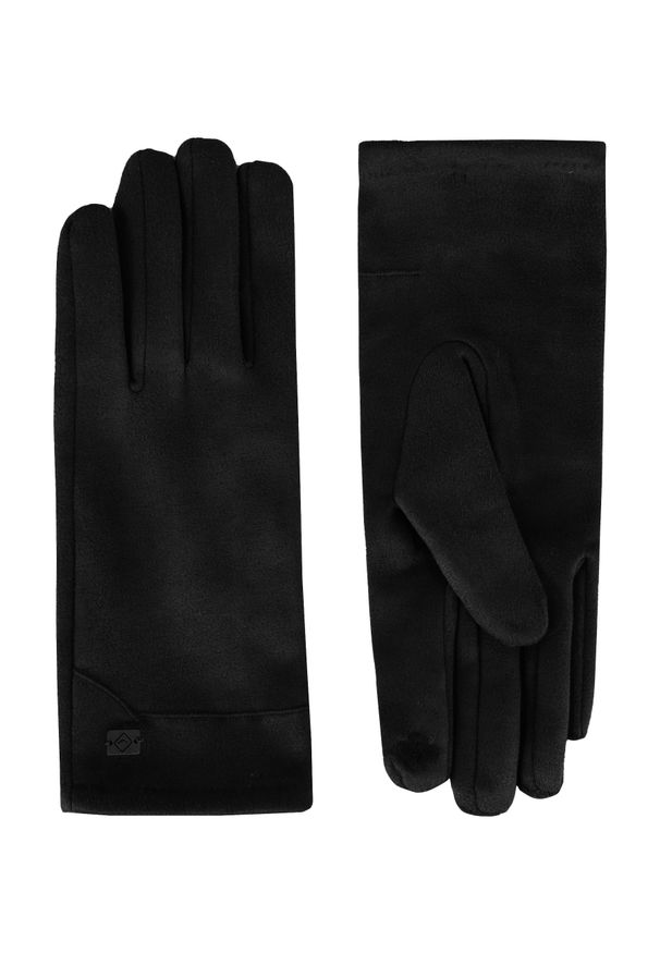 Volcano - Rękawiczki damskie z funkcją dotykową H-FERGIE. Materiał: tkanina, materiał, puch. Wzór: gładki. Sezon: zima. Styl: klasyczny, casual, elegancki