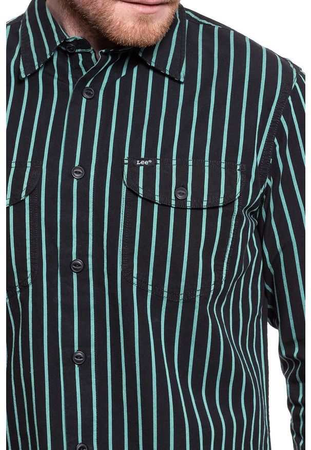 Lee - LEE LEE WORKER SHIRT BLACK L68HBG01 112117113