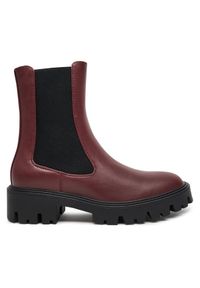 Sztyblety ONLY Shoes. Kolor: czerwony