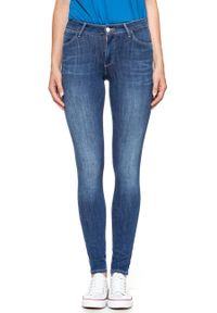 Wrangler - WRANGLER SUPER SKINNY SUMMER SKY W29JGT12W 112128559. Długość: długie. Wzór: aplikacja, ażurowy. Sezon: lato. Styl: klasyczny, sportowy #9