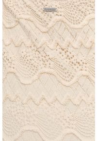 Guess sukienka kolor beżowy maxi prosta. Okazja: na co dzień. Kolor: beżowy. Długość rękawa: na ramiączkach. Typ sukienki: proste. Styl: casual. Długość: maxi #5