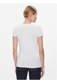 Armani Exchange T-Shirt 3DYT35 YJ3RZ 1000 Biały Regular Fit. Kolor: biały. Materiał: bawełna