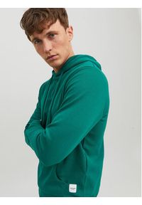 Jack & Jones - Jack&Jones Bluza Basic 12182537 Zielony Regular Fit. Kolor: zielony. Materiał: bawełna, syntetyk #4
