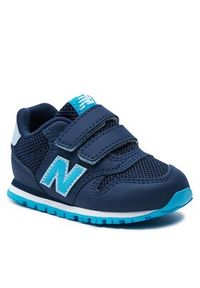 New Balance Sneakersy IV500FNB Granatowy. Kolor: niebieski. Materiał: skóra #4