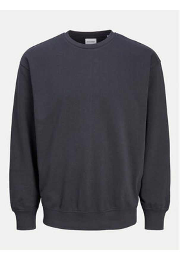 Jack & Jones - Jack&Jones Bluza Charge 12257853 Granatowy Loose Fit. Kolor: niebieski. Materiał: bawełna