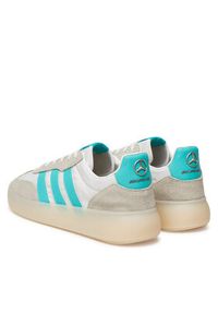Adidas - adidas Sneakersy Mercedes - AMG Petronas Formula One Team Barreda Decode JR1062 Biały. Kolor: biały. Materiał: skóra #3