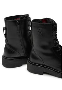 Marc O'Polo Trzewiki 408 18516301 134 Czarny. Kolor: czarny. Materiał: skóra #7