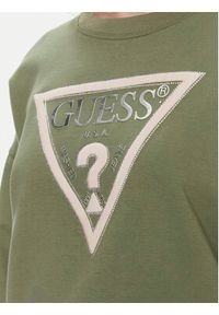 Guess Bluza Pony W4RQ13 KC5H2 Zielony Regular Fit. Kolor: zielony. Materiał: syntetyk, bawełna