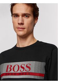 BOSS - Boss Bluza Authentic 50449939 Czarny Regular Fit. Kolor: czarny. Materiał: bawełna #2