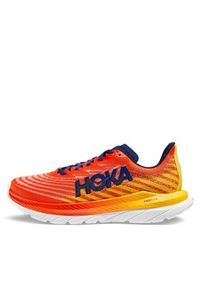 HOKA - Hoka Buty do biegania Mach 5 1127893 Pomarańczowy. Kolor: pomarańczowy. Materiał: materiał