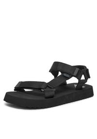 Quiksilver Sandały 808417 Czarny. Kolor: czarny. Materiał: materiał #4