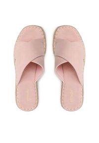 DeeZee Espadryle Q8745-6 Różowy. Kolor: różowy. Materiał: skóra #2