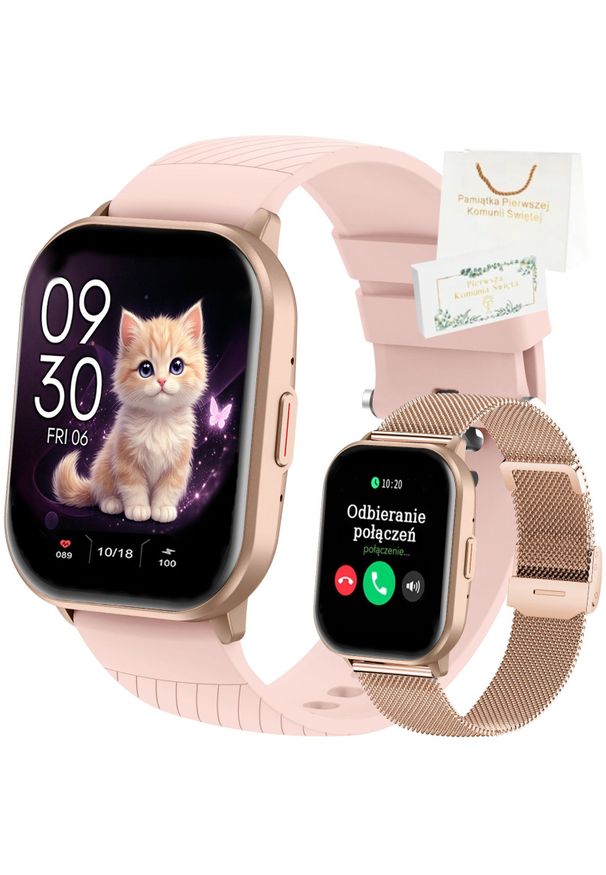 Gravity Zegarek SMARTWATCH dziecięcy Gravity KOMUNIA ROZMOWY SMS CIŚNIENIE PULS. Rodzaj zegarka: smartwatch