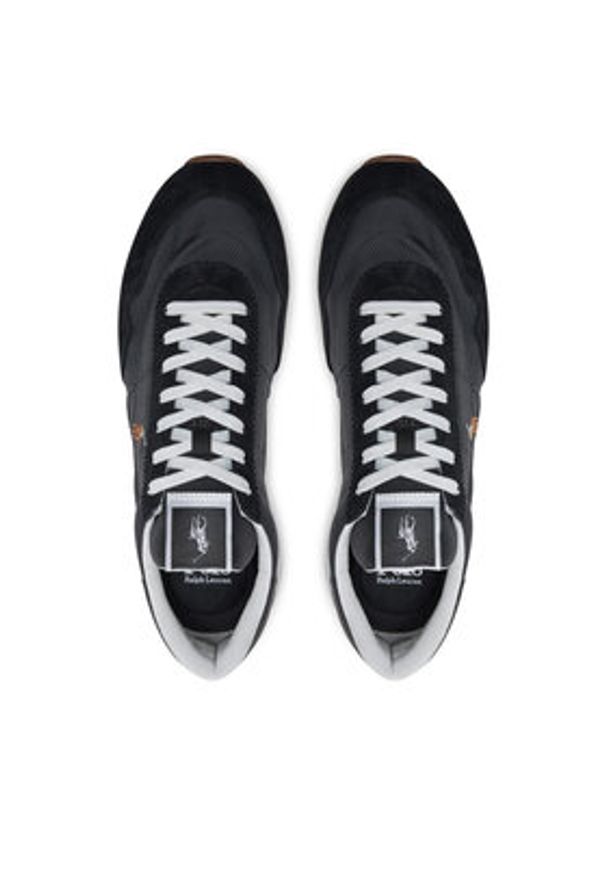 Polo Ralph Lauren Sneakersy TRAIN 89 PP 809945172011 Czarny. Kolor: czarny. Materiał: zamsz, skóra