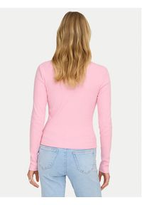 only - ONLY Bluzka Val 15371305 Różowy Regular Fit. Kolor: różowy. Materiał: bawełna #7