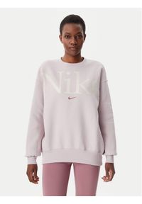 Nike Bluza FN3654 Różowy Oversize. Kolor: różowy. Materiał: bawełna