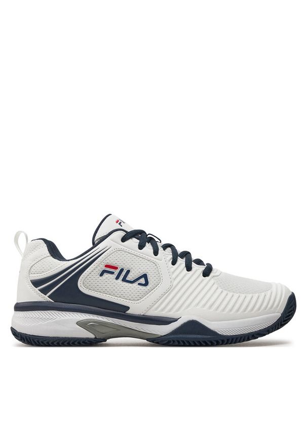 Buty do tenisa Fila. Kolor: biały. Sport: tenis