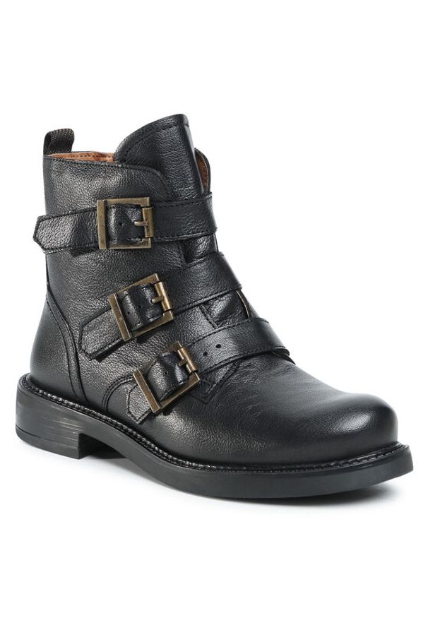 Lasocki Botki WI23-S751-02 Czarny. Kolor: czarny. Materiał: skóra