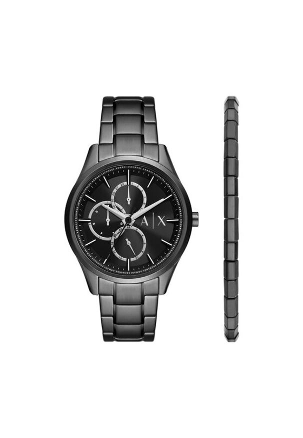 Armani Exchange Zegarek Dante AX7154SET Szary. Kolor: szary