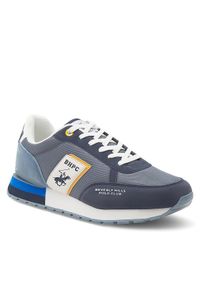 Beverly Hills Polo Club Sneakersy NICK-01 Granatowy. Kolor: niebieski
