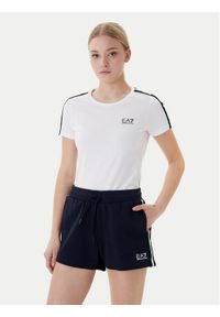 EA7 Emporio Armani T-Shirt 7W001220 AF12503 U0002 Biały Regular Fit. Kolor: biały. Materiał: bawełna #1