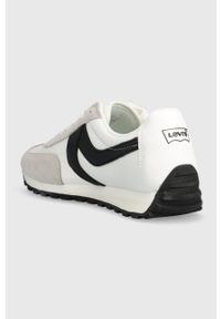 Levi's® - Levi's sneakersy STRYDER RED TAB kolor biały 235400.51. Okazja: na spotkanie biznesowe. Nosek buta: okrągły. Zapięcie: sznurówki. Kolor: biały #5
