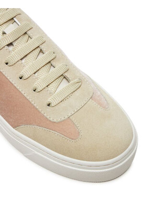 Furla Sneakersy YI82ENJ BX3523 3547S Beżowy. Kolor: beżowy. Materiał: skóra