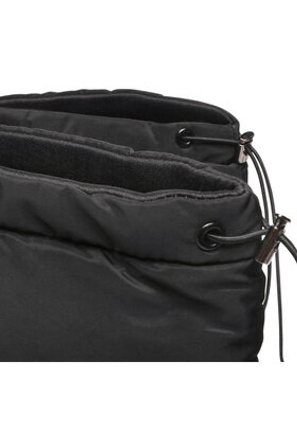 Jenny Fairy Kozaki AL7506K-01 Czarny. Kolor: czarny. Materiał: materiał