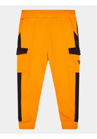 Guess Spodnie dresowe N3YQ12 KA6R3 Pomarańczowy Regular Fit. Kolor: pomarańczowy. Materiał: bawełna #1