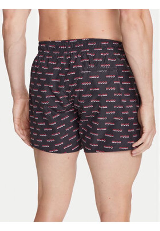 Hugo - HUGO Szorty kąpielowe Dody 50545401 Czarny Regular Fit. Kolor: czarny. Materiał: syntetyk