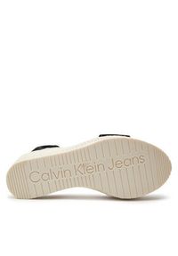 Calvin Klein Jeans Espadryle Wedge Sandal Su Mg Btw YW0YW01026 Czarny. Kolor: czarny #4