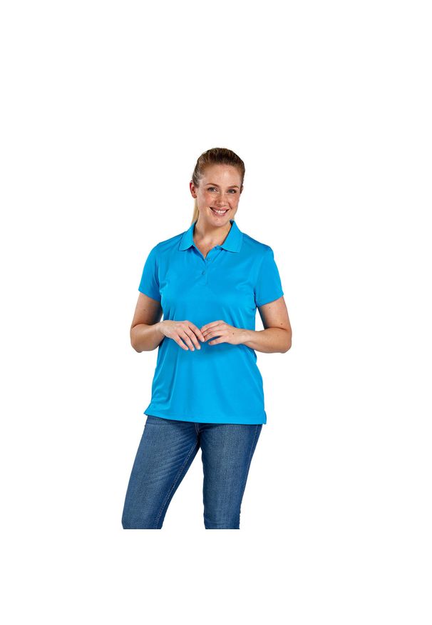 ERIMA - Damska koszulka polo Erima Fonctionnel. Okazja: na co dzień. Typ kołnierza: polo. Kolor: fioletowy, niebieski, wielokolorowy, zielony. Styl: casual