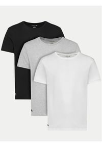 Lacoste Komplet 3 t-shirtów TH9010 Kolorowy Regular Fit. Materiał: bawełna. Wzór: kolorowy