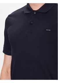 Calvin Klein Polo K10K111196 Granatowy Slim Fit. Typ kołnierza: polo. Kolor: niebieski. Materiał: bawełna #5