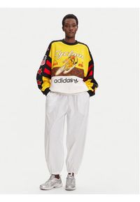Adidas - adidas Bluza Archive Cycling JW0147 Żółty Oversize. Kolor: żółty. Materiał: bawełna #4