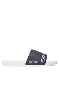 EA7 Emporio Armani Klapki 7X000110 AF15128 M0114 Granatowy. Kolor: niebieski