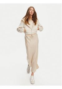 Marella Spódnica midi No 2513101055 Écru Regular Fit. Materiał: acetat #5